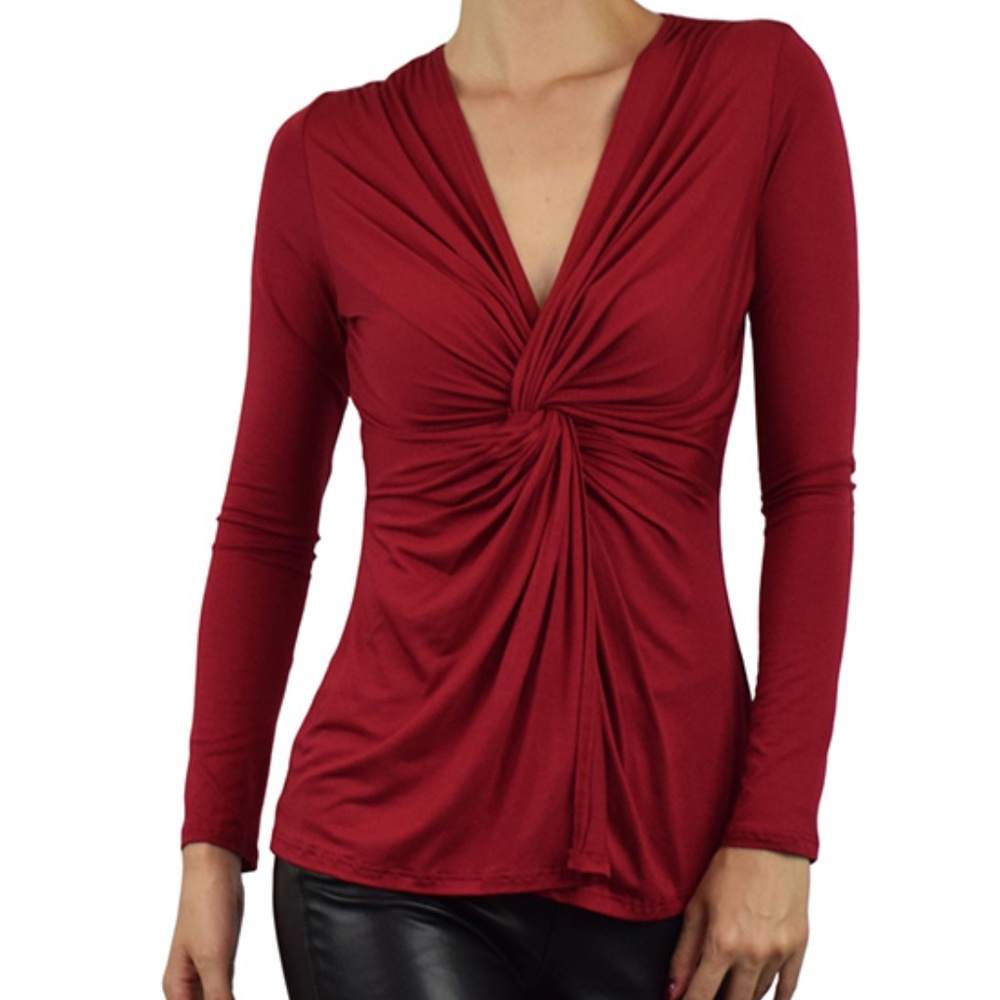 PASTELS, Burgundy , twist tie top